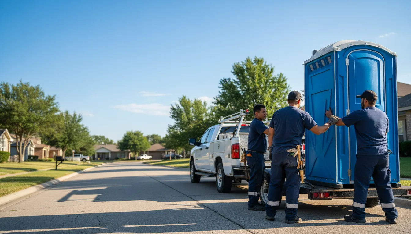Portable Toilet Rental in Dover, AR near me